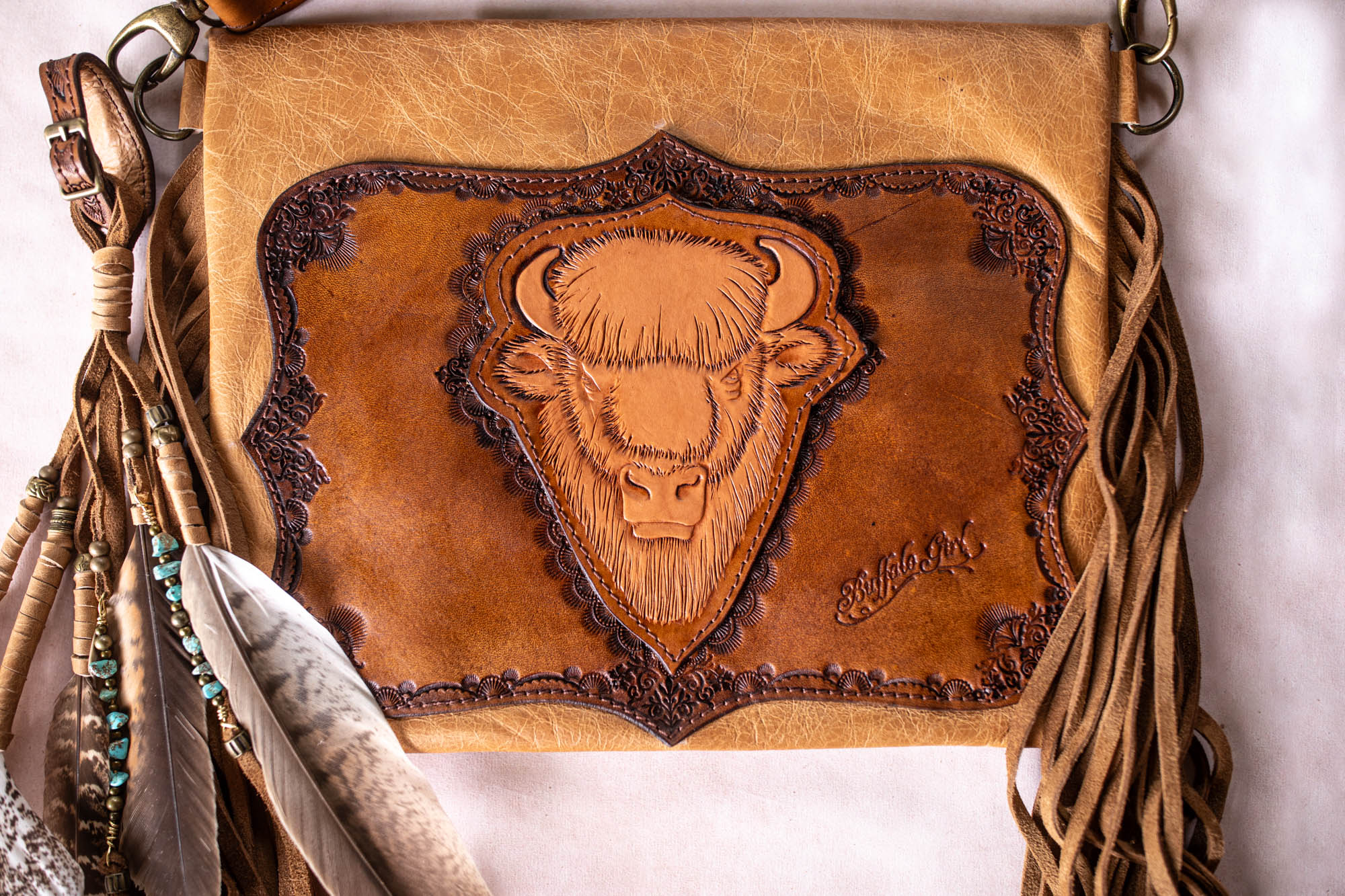 Pegasus Gypsy Wanderer Bag with Royston Turquoise