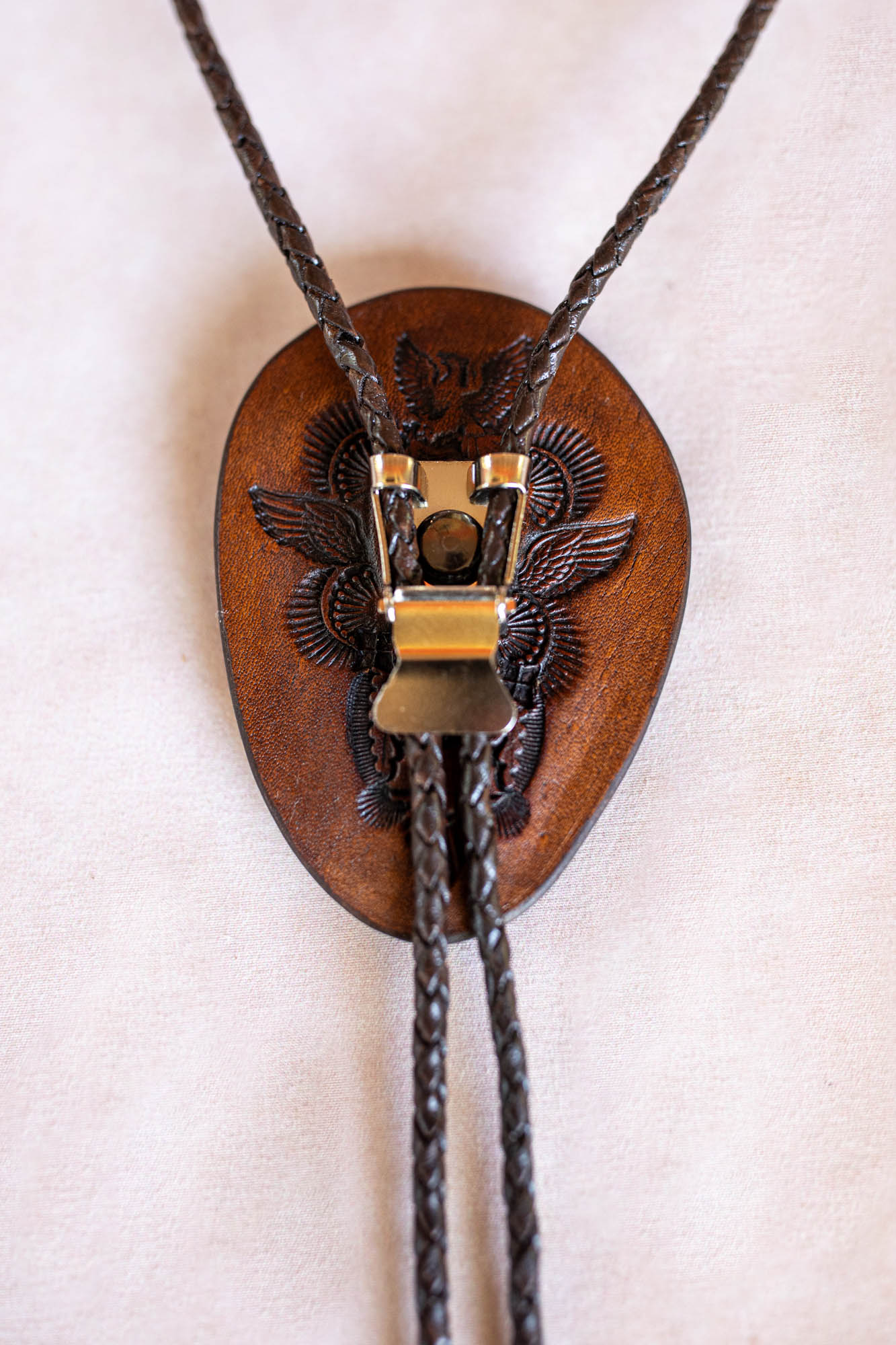 Chrysoprase Bolo Tie