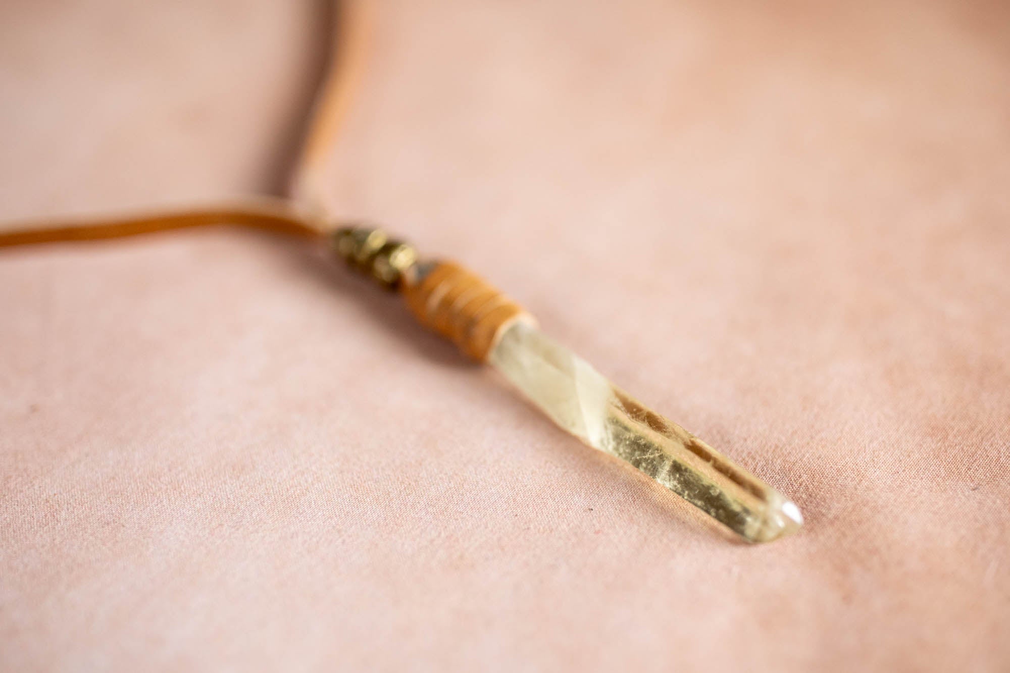 Citrine Priestess Necklace