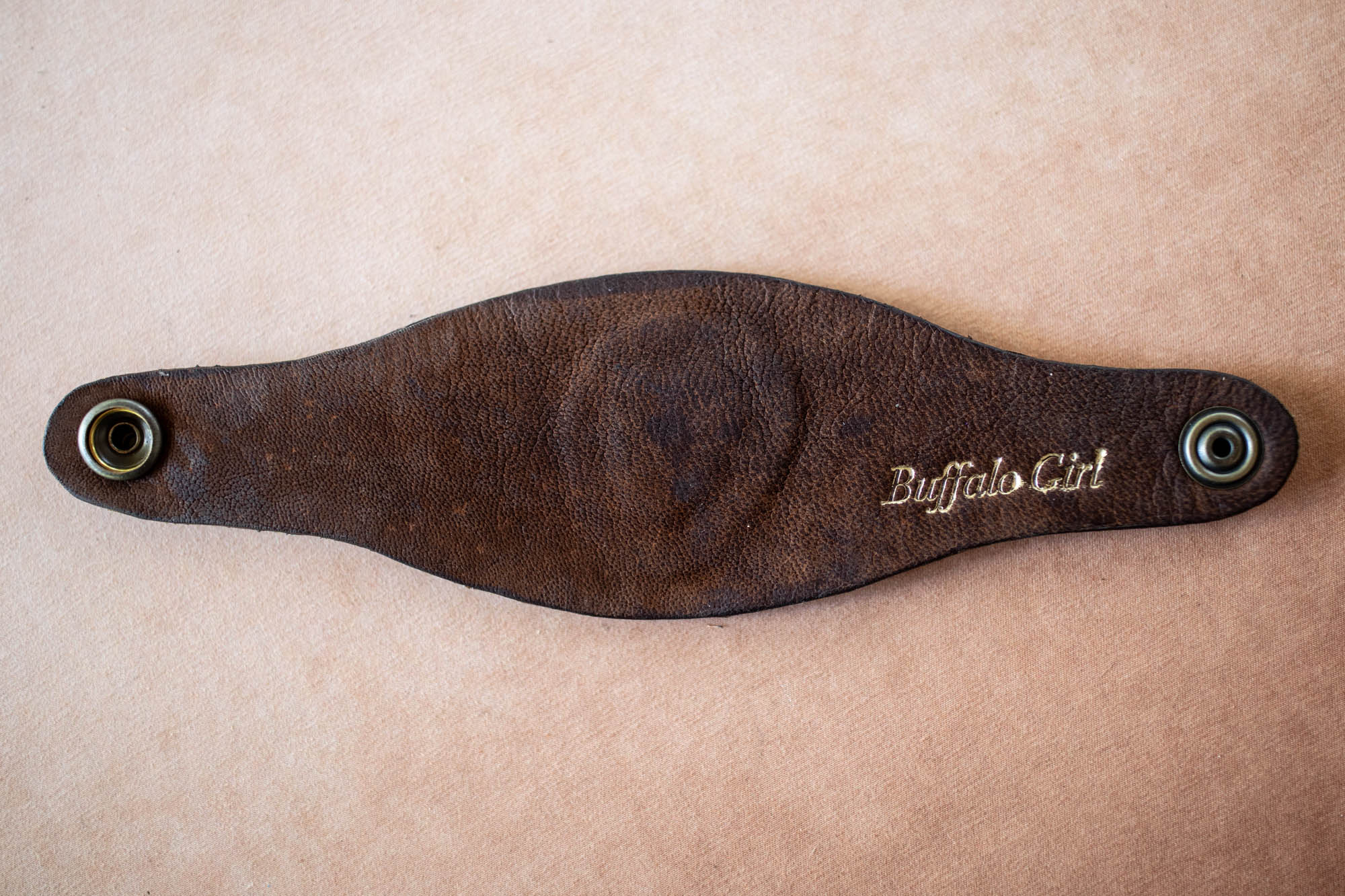 Hand Painted Thunderbird Cuff with Turquoise