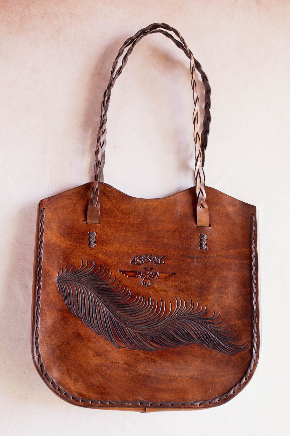 Dream Chaser Tote Bag with Navajo Concho