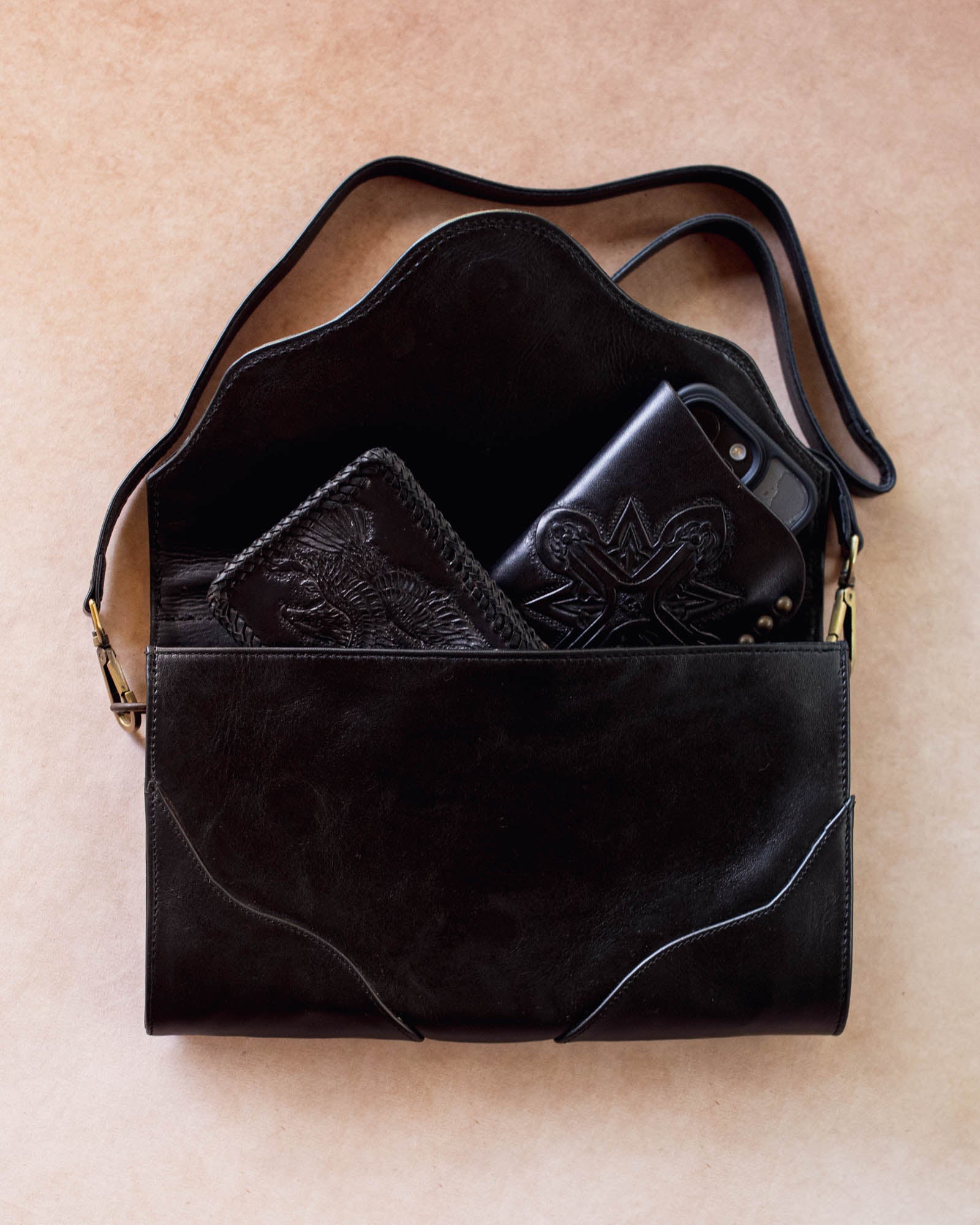 Guardian Wings Clutch with Labradorite