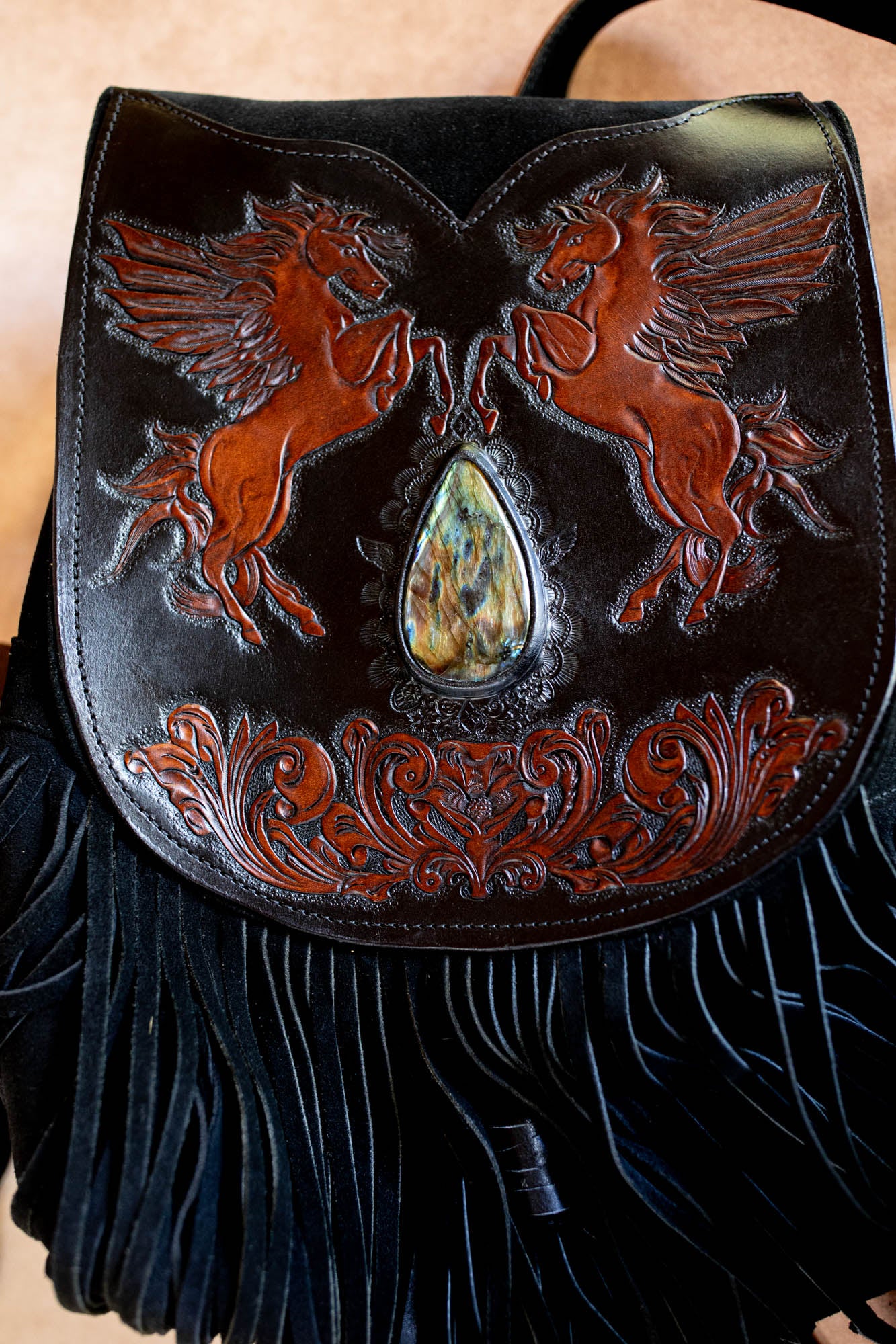 Dreamchaser Pegasus Backpack with Labradorite