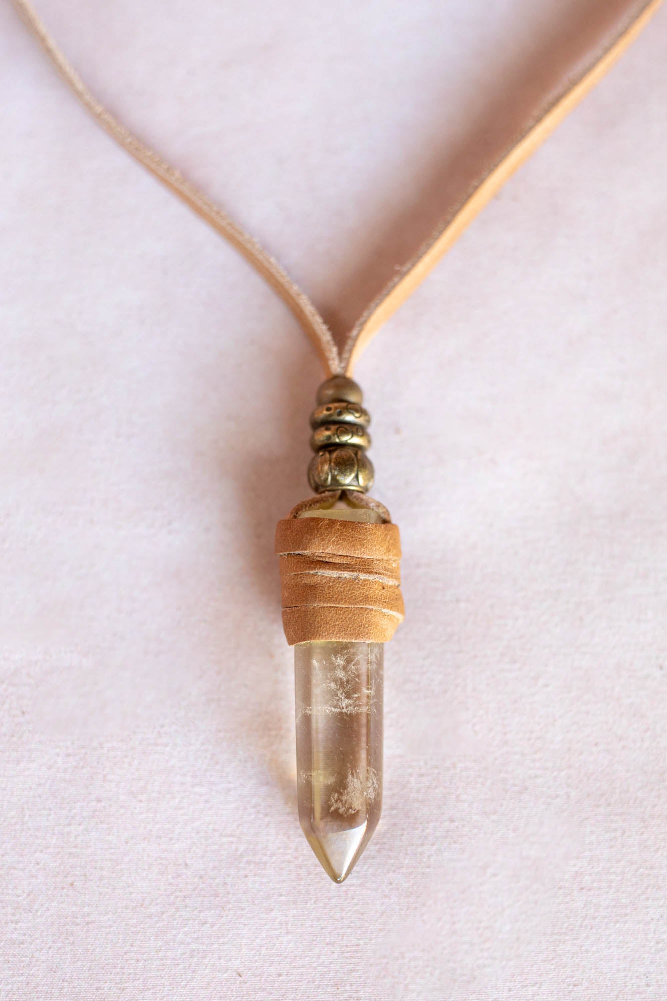 Priestess Necklace with Citrine