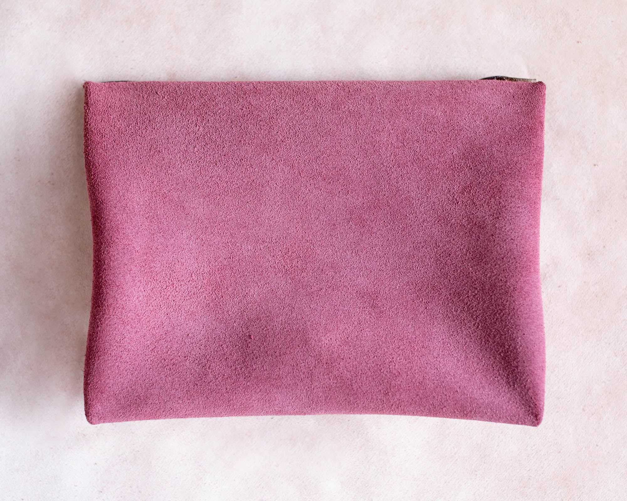 Western Floral Pouch with Pink Rhodonite