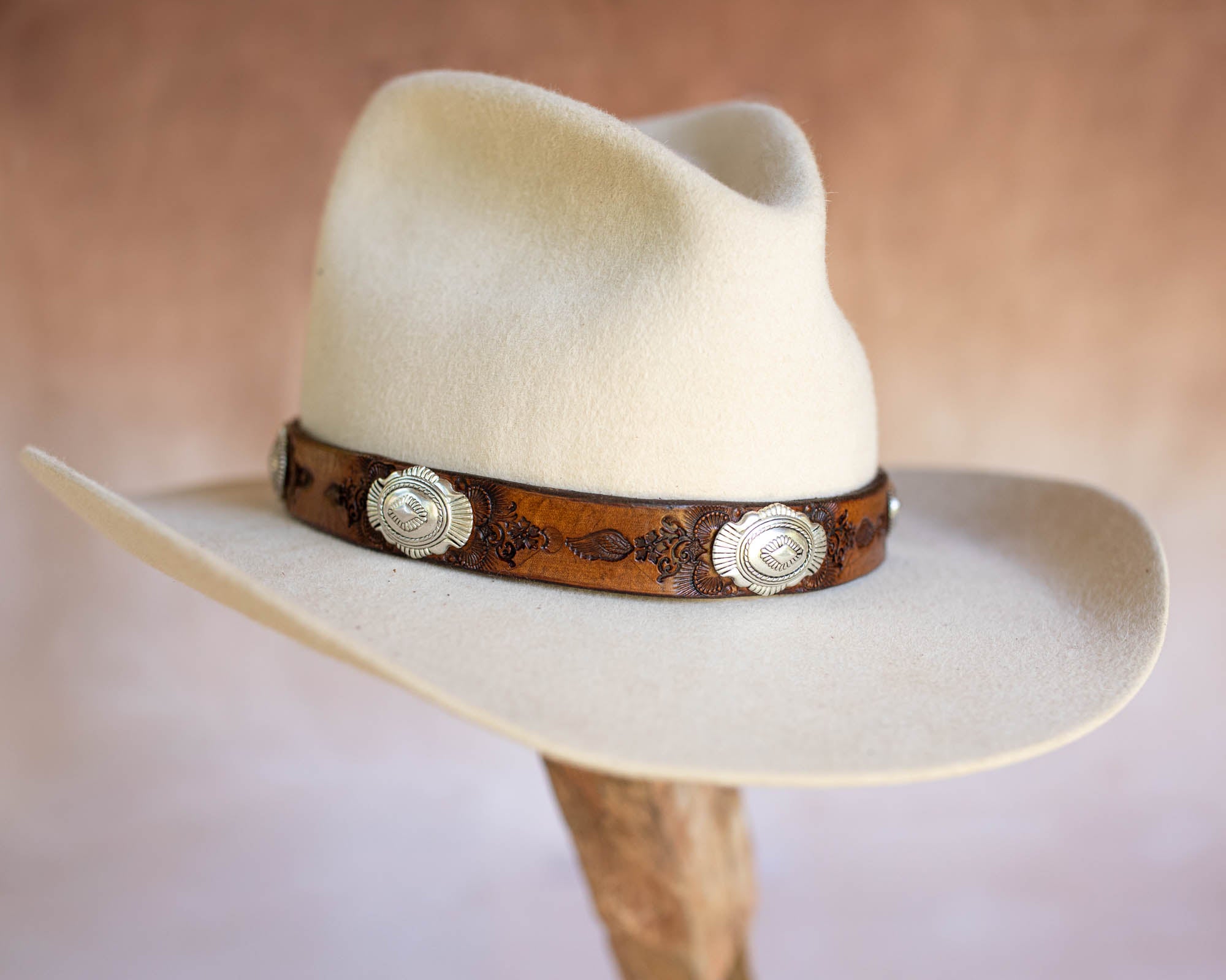 Southwest Concho Hat Band
